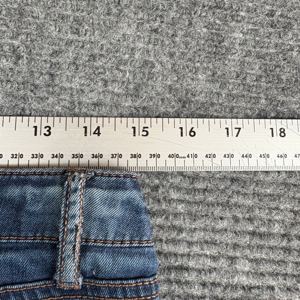 Mossimo Supply Co Womens Size 5 Ankle Denim Leggings Slim Fit Dark Wash - Picture 4 of 5